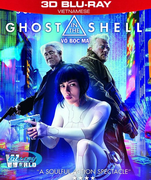 Z233.Ghost in the Shell 2017  - Vỏ Bọc Ma 3D50G (TRUE - HD 7.1 DOLBY ATMOS)
